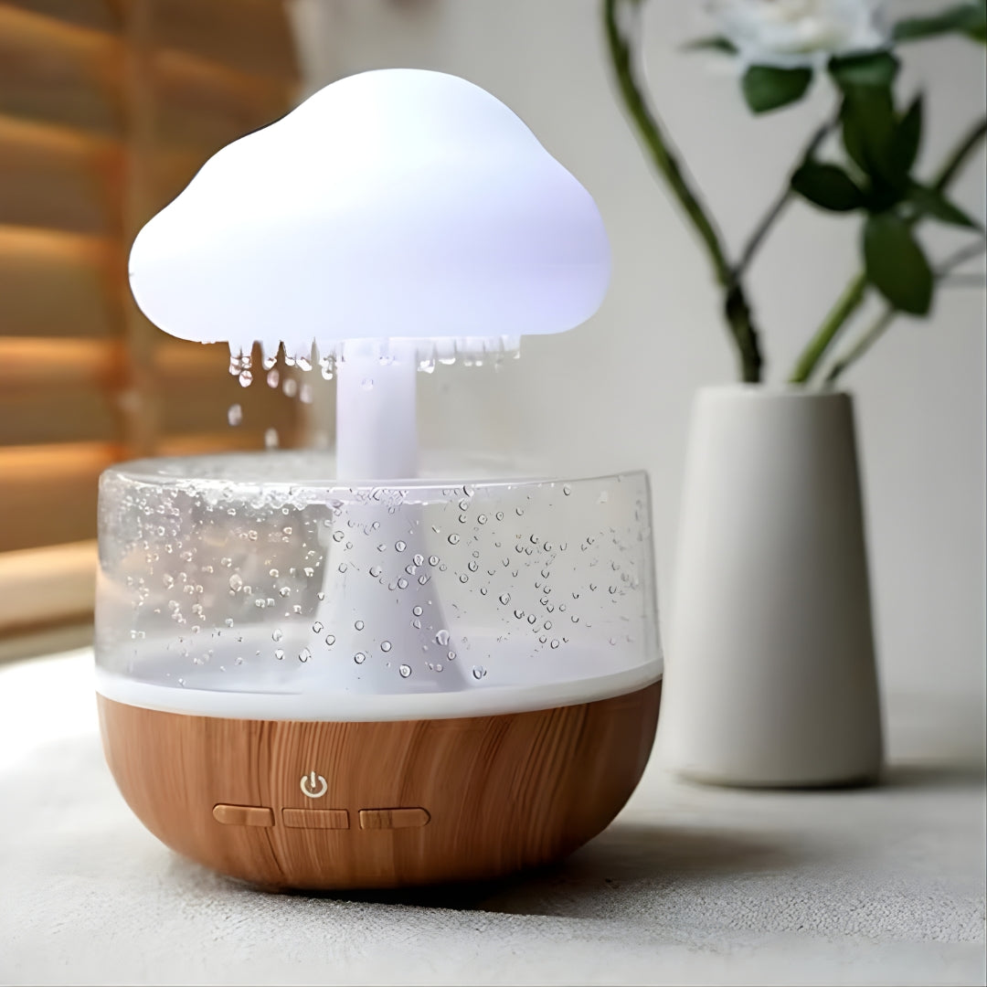 CloudRain™ – Diffuseur de gouttes d'eau au bruit de pluie