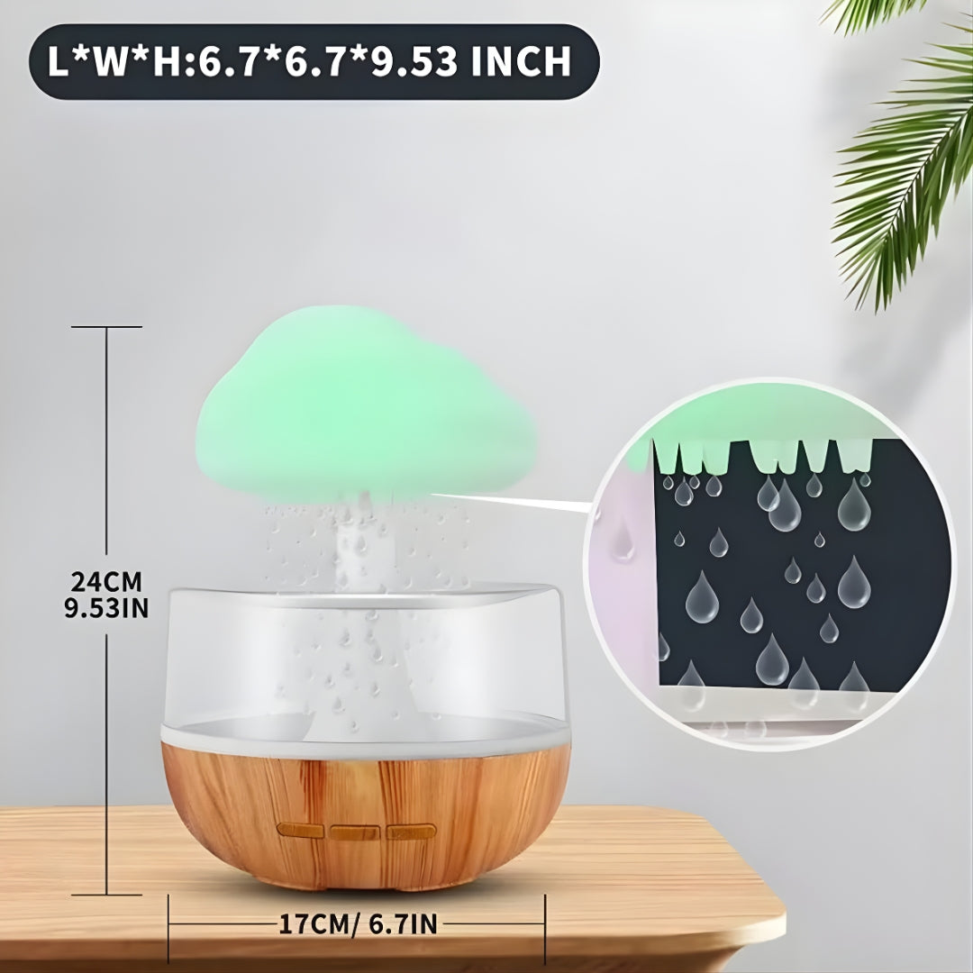 CloudRain™ – Diffuseur de gouttes d'eau au bruit de pluie