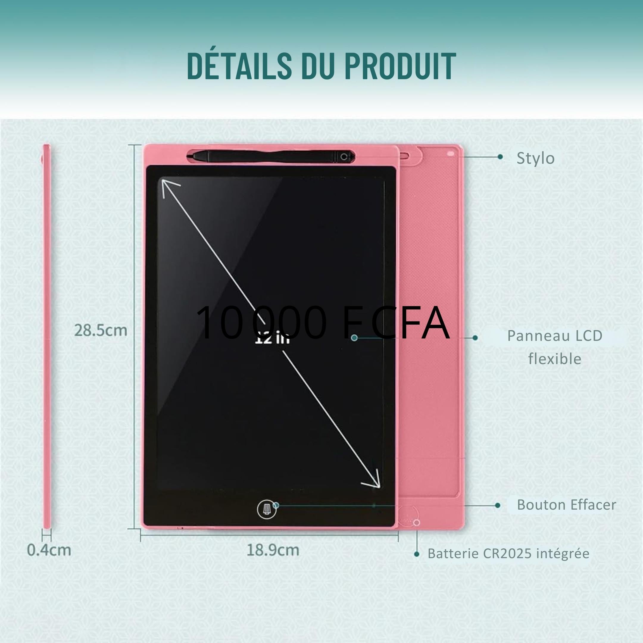 DrawKids™ – Ardoise Magique LCD pour Enfants